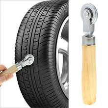 Tire Repair Patch Tools Kit, Tire Tungsten Carbide Buffing Wheels, Includes 42mm Tungsten Steel Buffing Wheel, Tire Patch Roller, And Scraping Cutter - A - View 4