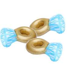 Inflatable Drink Holder 3 Pack Drink Pool Floats Cup Holders For Summer Pool Party Variety Shape To Choose - MDiamond Ring - View 4