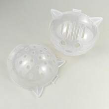1pc Cat Head Cone, Anti-Lick Anti-Bite Spherical Cat Collar, Anti-Scratch Pet Space Helmet - Clear - View 7