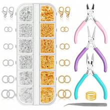 珠宝钳及开口环工具套装，包含圆嘴钳、链嘴钳，适用于手链、项链等珠宝维修 - 珠寶鉗套裝 - 查看 10