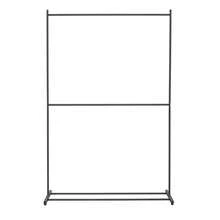 LIVINGANDHOME Double-Tier Black Iron Heavy Duty Clothes Rail Rack, 2 Hanging Rods Sturdy Garment Rack, 2-Rod Minimalist Garment  Clothing Hanger, Multifunctional Organiser For Bedroom & Shop Display - Black 120cm(W) X 40cm(D) X 180cm(H) - View 4