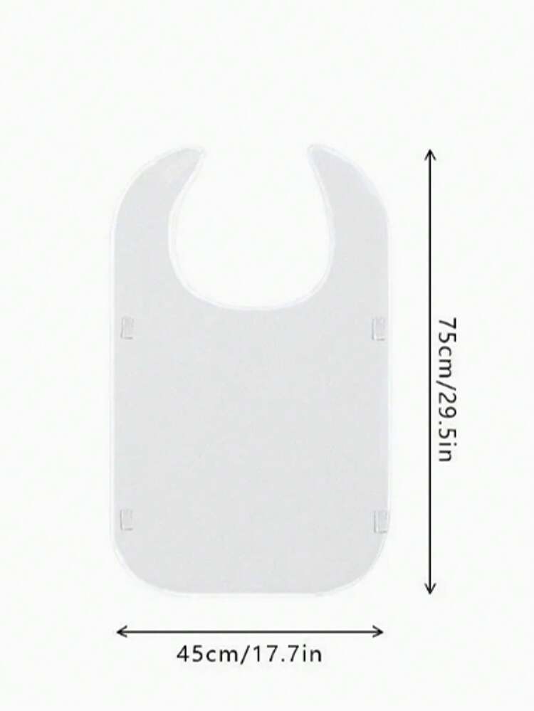 1件装可调节成人围兜，多功能围兜，适用于老年人、残疾人、养老院及其他场合 - 彩色 - 查看 19