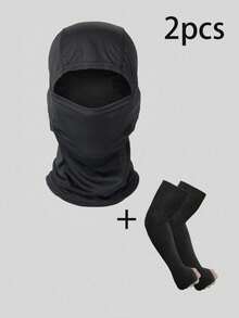 Unisex Windproof Cycling Face Mask, Breathable Quick-Dry Ski Motorcycle Helmet Liner Protective Cap - Multicolor - View 11