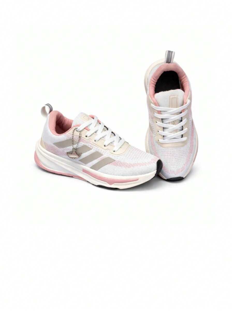 Women's Casual Athletic Tennis Shoes For The Gym And Walk. - 裸色/米色 - 查看 1