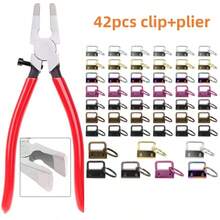 42 piezas Kit de herrajes para llaveros de 2,5 cm (1 pulgada) para hacer llaveros, pulseras, bolsos, teléfonos celulares, carteras, linternas - Multicolor 42 piezas - Ver 3