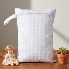 Túi đựng quần áo ướt, túi đựng tã có thể giặt, túi cho bố mẹ, túi đi biển thời trang in hình động vật, túi đựng đồ trang điểm du lịch có khóa kéo. - Nhiều màu - Xem 7