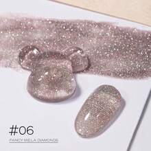 MIANEL 12ml 春季闪亮水钻亮片指甲油 2026 新款亮透明指甲油，适合春冬季美甲，专业美甲沙龙使用，UV凝胶美甲，红白美甲，情人节美甲 - 彩色 - 查看 15