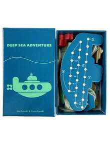 1 Set "Deep Sea Adventure" Family Party Game Cards, Fun Card Game, Party Table Game Cards, Family Gathering Entertainment Card Game - Multicolor - View 1