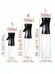 1pc Kitchen Oil Dispenser - 2-In-1 Olive Oil Bottle And Sprayer - 200ml/300ml/500ml Olive Oil Bottle - Cooking, Restaurant, Salad, Barbecue Oil Sprayer, Outdoor Grilling Essential, Mother''s Day Gift - View 2