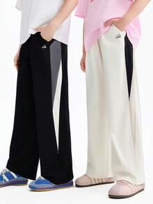 Annil 儿童全腰针织单裤，男女童款，2026夏季新款 - 奶糖白 - 查看 2