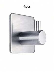 Ganchos de pared autoadhesivos de acero inoxidable de 1/4 pulgada, ganchos adhesivos resistentes, sin necesidad de perforar, adecuados para toalleros, percheros, portallaves, etc. - por favor elige - Ver 14