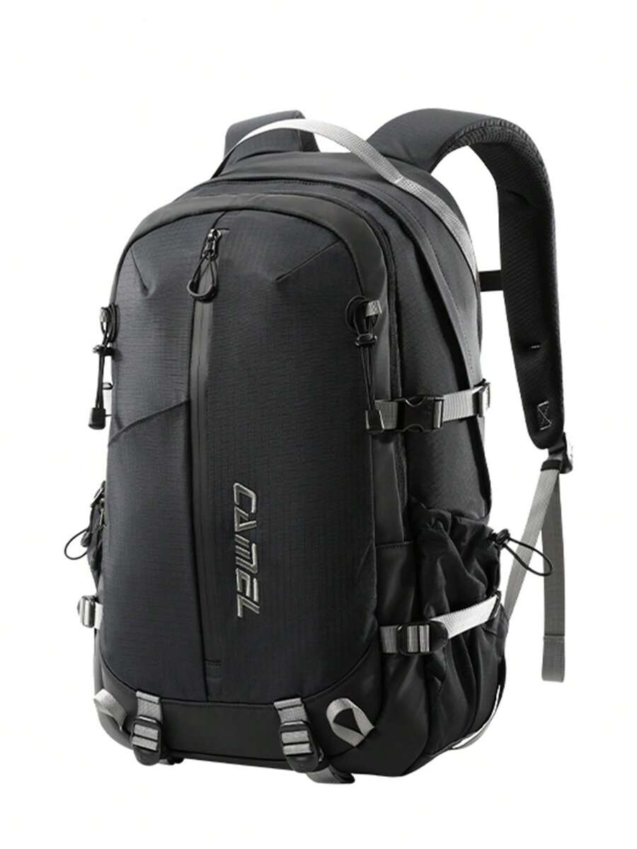 CAMEL CROWN Foldable Large Capacity Travel Bag Backpack Short Distance Travel Fitness Storage Bag - Phantom Black - View 1