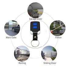 433MHz 克隆车库遥控器复制码手持式开门器电动门遥控器双按钮命令发射器 - 查看 9