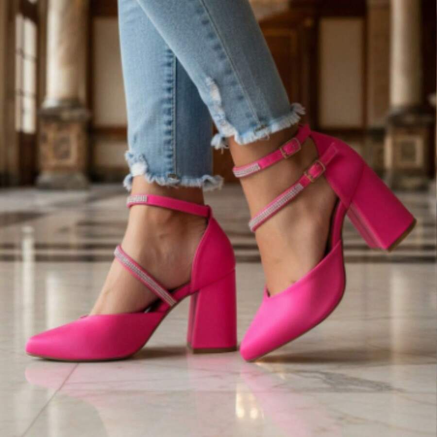 Women Pumps - Rosa Fucsia - Ver 1
