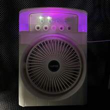 三合一新款风扇空调家用小型空气冷却器LED夜灯便携式加湿器空气调节风扇办公室家用风扇 - 多款式 - 查看 5