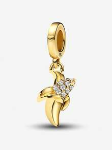 1pc Gold Fruit Series Pendant Ball, Suitable For Women Bracelet DIY Jewelry - Fruit Collection - View 13