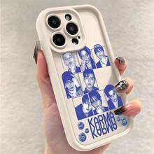 Phone Case: K-POP S-Stray K-Kids Boys Phone Case Suitable For  17 16e 16 15 14 13 12 11 Mini Pro Max Air X XR XSMAX 8 7 Plus Anti Fall Soft TPU Back Coverfunda Para  17 Pro Forros Para  Cheap  17 Case - Màu hỗn hợp - Xem 2