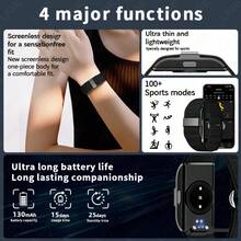 LIGE Fashionable New Smart Bracelet, Screen-Less Design, Waterproof, Multiple Exercise Modes, Exercise Tracking Records, Sleep Monitoring - View 4