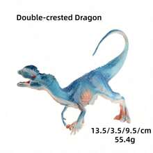 侏罗纪恐龙玩具，逼真立体动物模型，霸王龙 - 彩色 - 查看 31