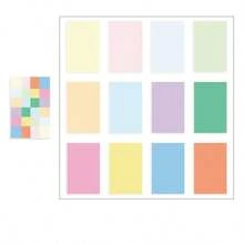 Rainbow Gradient & Stripe Memo Pad Set, Aesthetic Lined Notebook For Journaling, Study & Planner Organization - one-size - View 13