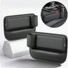 Multifunction Car Seat Gap Organizer Storage Box Pocket Universal Wallet Keys Card Cup Phone Holder Auto Interior Accessories - A - View 1