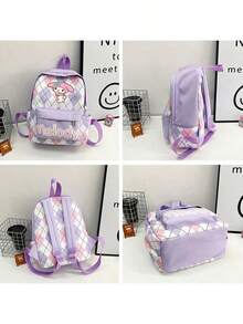 Sanrio Shoulder Bag Anime Shoulder Bags Kawaii Messenger Tote Cute Cartoon Backpacks My Melody Cinnamoroll Kuromi Fashion Bags Christmas Gifts Easter Gift - Multicolor - View 6