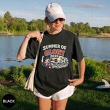 Summer Of Glory 2026 Retro Shirt, Vintage Soccer Fan Tee, World Cup 2026 T-Shirt - trắng - Xem 8