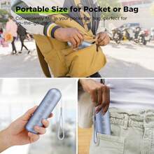 [2 Pack] Ml Travel Pill Organizer Portable Of Weekly Pill Box Large Aluminum Alloy Pill Case   7 Day Daily Medicine Organizer    Supplement - 冰藍色2包 - 查看 7