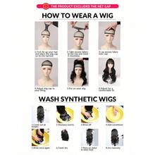 Women's Synthetic Detachable Hairband Wig, Curly Clip-In Hair Extension, Stylish Wig Accessory, Half Hairband Wig - Multicolor - View 10