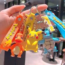 Lindo llavero con colgante de dibujos animados, llavero de coche, accesorio para bolso, pequeño regalo - llave - Ver 2