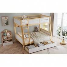 Bed Bases & Foundations - White+Natural - View 7
