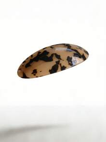 1个全新醋酸纤维发夹，优雅椭圆形弹簧夹顶部夹子，适用于发髻、马尾辫、发带 - 彩色 - 查看 16