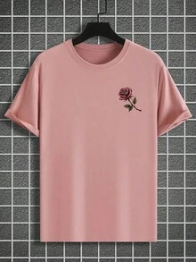 Women's Casual T-Shirt With Cartoon Character Print, Soft Fabric, Loose Fit, Round Neck, Short Sleeves, Spring-Summer, Everyday Wear, , Chic, Youth Fashion, Comfortable, 2026, Casual Clothing - 白色 - 查看 3