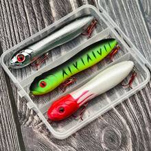 1 pieza/3 piezas Señuelo de pesca realista tipo lápiz - Cebo artificial para aumentar las tasas de captura - Multicolor - Ver 11