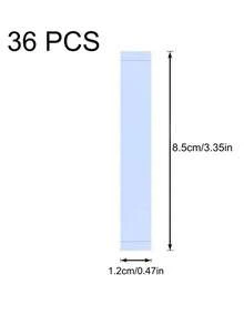 108/36片装防走光胸贴，女士时尚粘性胶带，防滑服装胶带，连衣裙肩带固定带，双面衣橱胶带，返校必备，派对服装救星——所有产品均旨在防止走光，确保您的服装牢固贴合。 - / - 查看 9