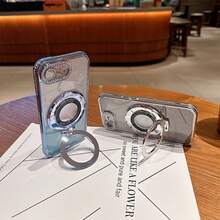 这款全新超薄钻石胶手机指环支架适用于及其他多种智能手机，采用镂空懒人设计，是一款优质手机壳桌面支架。 - 彩色 - 查看 1