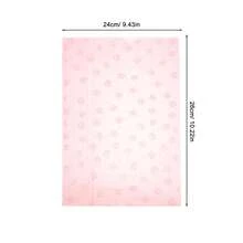 300个/20卷加厚型宠物粪便袋，防漏设计，适合户外遛狗，颜色随机 - 粉色 - 查看 3