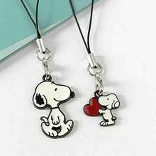 SNOOPY 1 pieza El nuevo cordón para teléfono móvil 2026, mercancía de anime clásico "Peanuts Comics" ¡ya está aquí! Diseño minimalista y personalizado, y versátil, que hace que los teléfonos colgantes, bolsas y botellas de agua resalten. - Multicolor - Ver 6