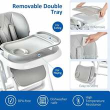 Baby Highchairs & Accessories - Gray - View 4