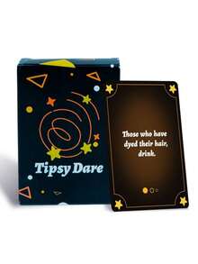 50张/套 新品上市 饮酒游戏卡牌，互动派对游戏卡牌，成人休闲娱乐游戏卡牌，派对用品，休闲娱乐游戏 - 彩色 - 查看 10