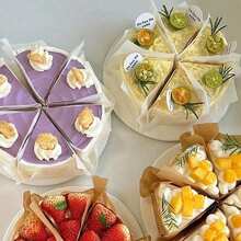 100张/套 一次性防油食品包装纸，蛋糕/面包包装纸，烘焙工具，厨房用具，厨房配件，家居厨房用品 - 棕色 - 查看 5