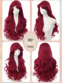 Cosplay Wig, Suitable For Holiday Party Occasions - Multicolor - View 9