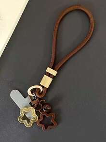 Premium Sleek Phone Wrist Lanyard With Metal Clip, Star Charm & Cute Bell, Stylish Durable Heavy-Duty Phone Wristlets For Women, Students & Office Ladies, Vibrant Colorful Aesthetic Braided Strap, Ergonomic Secure Hand Strap To Hold Cellphone & Electronic Devices , Universal Phone Tether System, Anti-Lost Anti-Drop & Anti-Theft Anti-Snatch Design To Prevent Loss & Robbery, Cute Phone Charms For Best Friend Gifts, Holiday Party, Summer Outfits, Backpack & Wallet Decor, Ideal For Daily - Multicolor - View 14
