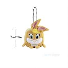 LOONEY TUNES Llavero de peluche suave y Daffy Duck de 7 cm cuadrados, juguete coleccionable lindo, regalo de cumpleaños y Navidad, accesorio para bolso - Multicolor - Ver 15
