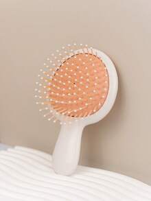 1支装迷你蘑菇发梳，男女老少皆宜 - 旅行尺寸，可轻松放入钱包、口袋、背包 - 适用于所有发质的迷你顺发梳，发梳，梳子，美发工具，理发沙龙美发产品及配件 - 彩色 - 查看 5