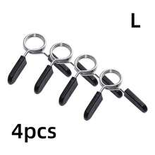 6pcs Barbell Clamps, Spring Collar Clips, Gym Weight Dumbbell Locks, Standard Weightlifting Kit, Barbell Collars, Essential For Gym Workout Training - Multicolor - View 11