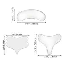 Neck Wrinkle Patches, Reusable Silicone Pads, Medical Grade, Nighttime Care For Side Sleepers - Multicolor - View 5