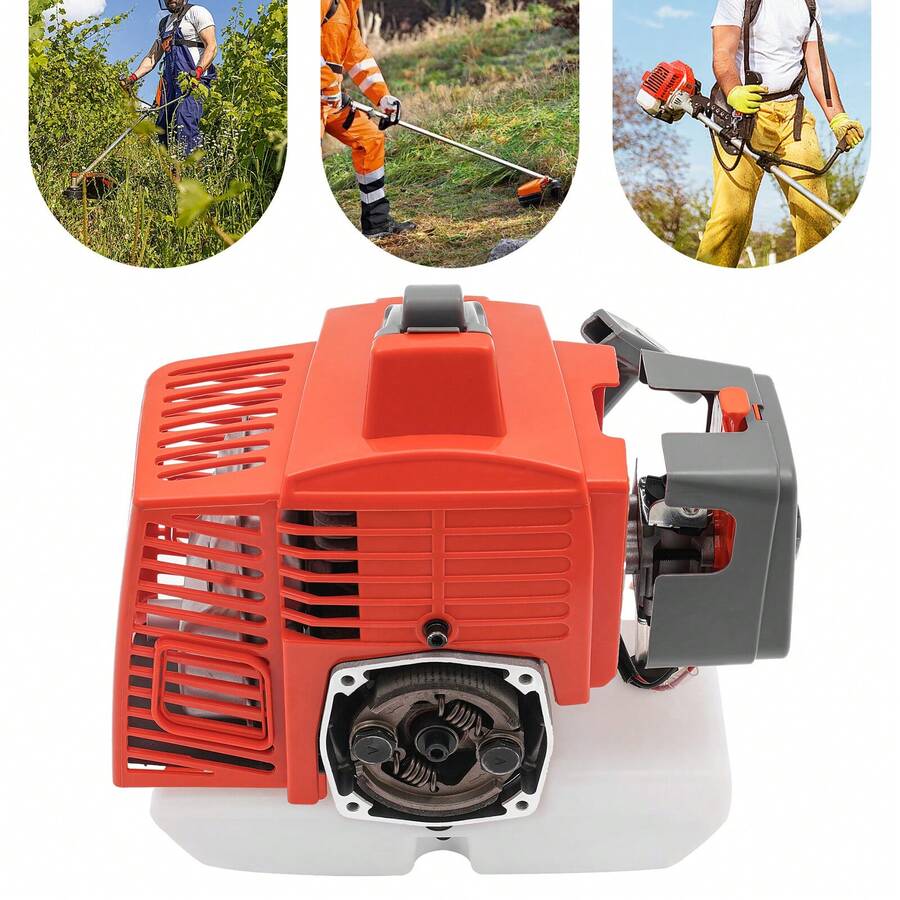 2-Stroke Gasoline?Engine 63.3cc Single-Cylinder Air-Cooled Gasoline Engine 2200W - 2-stroke Gasoline Engine - View 1