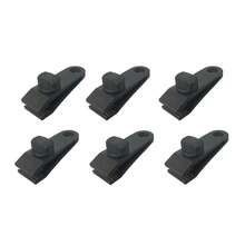 6/12-Pack Heavy-Duty Tarp Clips - Strong Locking Grip Clamps With Thumb Screws, Designed For Securing Tarps And Awnings. Suitable For Camping Tarps, Sunshades, RV Awnings, Car Covers, Pool Covers, Boat Covers, And More. - A - View 12