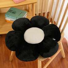 1pc Floral Cushion Plush Doll Bed Decor Office Chair Pad 6-Petal Daisy Throw Pillow Home Decoration Chair Cushion Office Lumbar Pillow Floor Mat Festival Gift - Multicolor - View 11